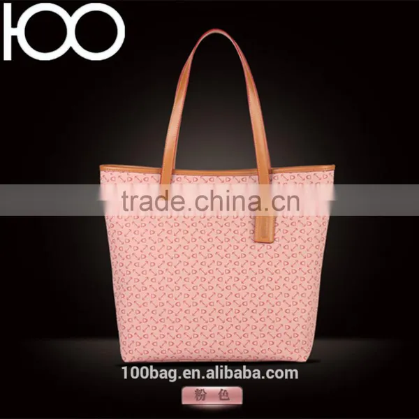 China Good Quality Leather Pu Shoulder Hand Bag Women Walker Tote Bag Quality Choice photo-4