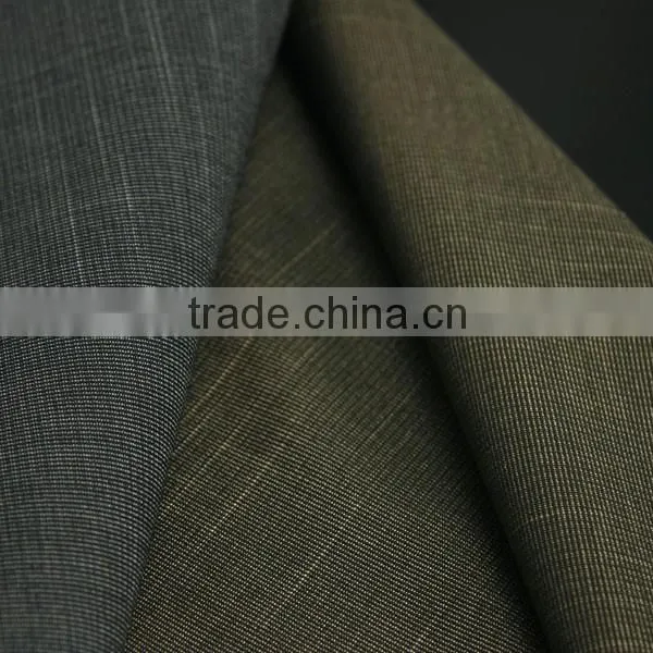 Hot Selling Polyester Cotton Fabric Pin Stripe and Slub Yarn FU1081-2 photo-5