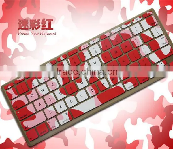 2016 Hot Selling !! Camouflage Pattern Silicon Keyboard Protector Skin Cover for Macbook Pro 13 15 17 Online Shopping photo-4