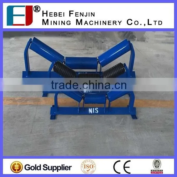 High Performance Troughing Steel Pipe Conveyor Idler For Screening Industry photo-6