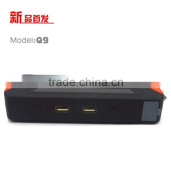 Factory Price 12000mAh for Gasoline and Diesel Cars Lithium Car Jump Starter With Safety Hammer photo-3