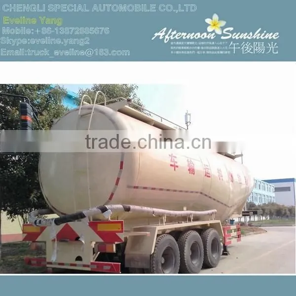 45CBM Bulk Powder Goods Tanker Trailer photo-4