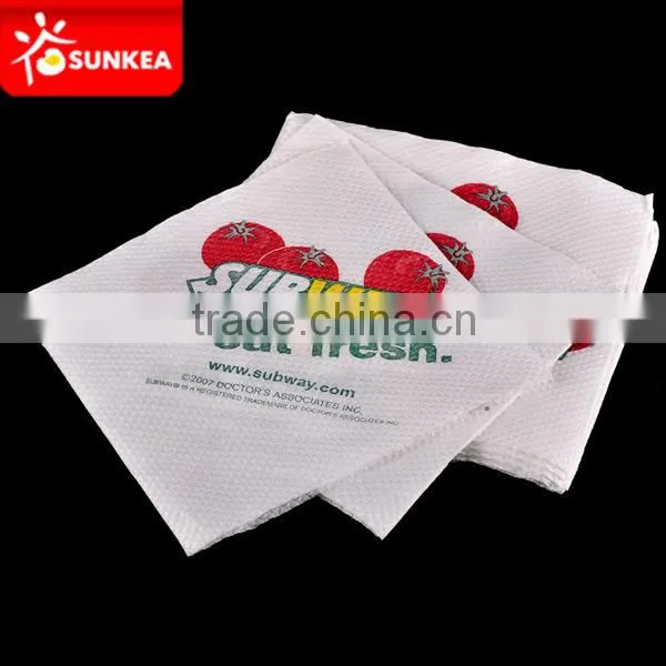 2 Ply Embossed Disposable Paper Decoupage Napkin photo-3