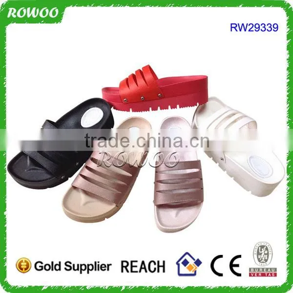 Slip-On Style and PVC Hollow Flip Flop Slipper photo-2