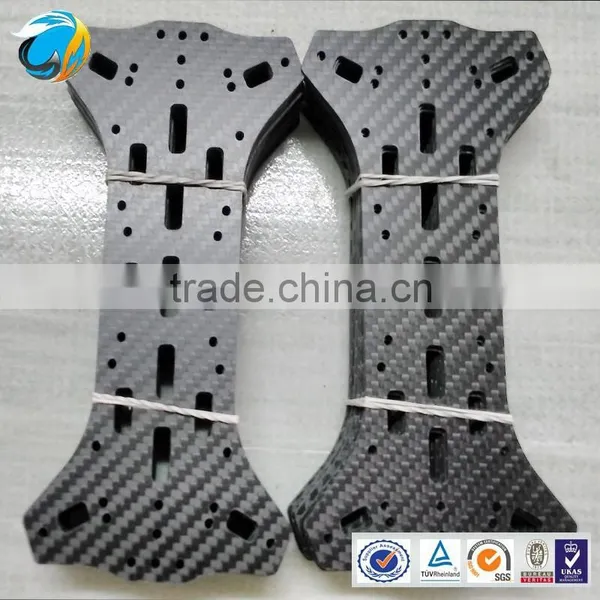 Carbon Fiber Remote Controlled RC Octocopter Frame, 3K Carbon Fiber CNC Parts for Quadcopter/ Drone Parts photo-3