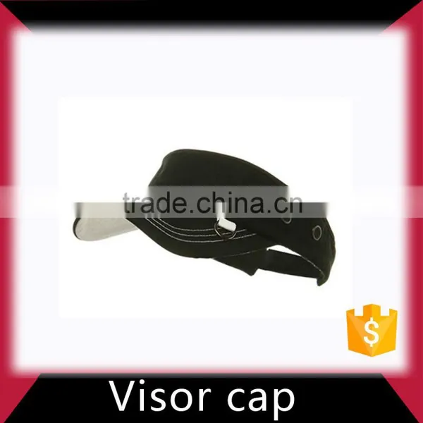 High Quality 100 Cotton Visors, Custom Visor Caps With Embroidery Logo photo-5