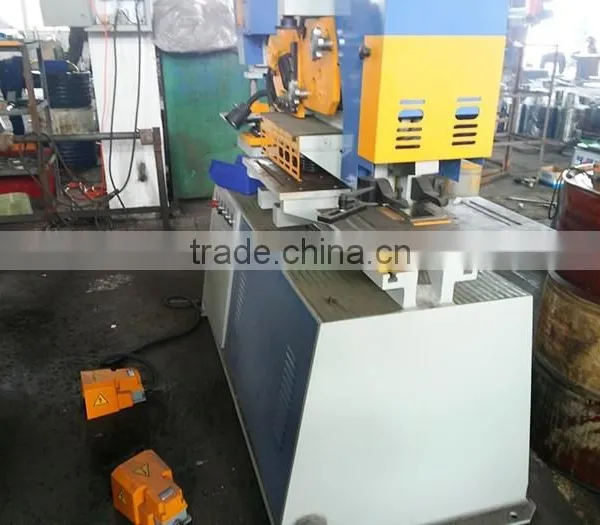 Q35Y-16 Small Hydraulic Ironworker Machine, Hydraulic Punching and Shearing Machine photo-6
