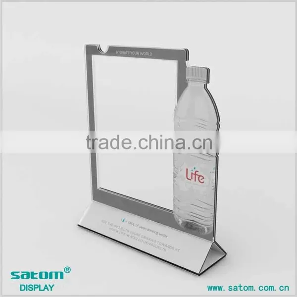 Unique Beer Shape Double-Side Printing Table Talkers Acrylic Menu Holder Paper Holder Quality Choice photo-3