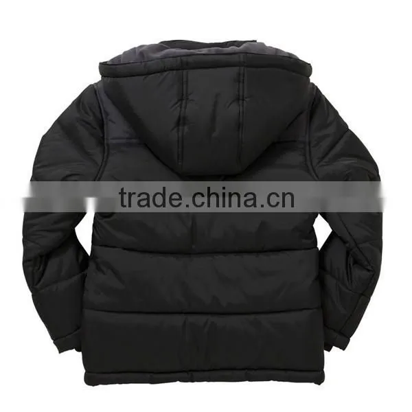 New Winter Men's Short Paragraph Slim Collar Cotton Padded Jacket photo-2