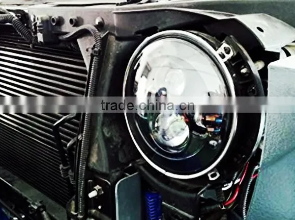 7 Inch Motorcycle Led Driving l Bracket Stainless Steel Offroad Accessories Stainless Steel Round Daymark Headlight Bracket photo-6