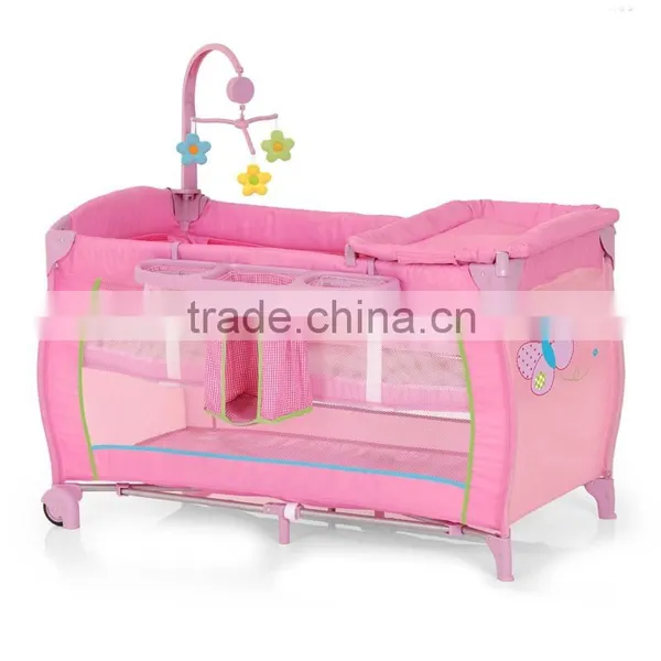 Good Quality Good Price Baby Playpen With Canopy Baby Play Yard Travel Cot photo-3