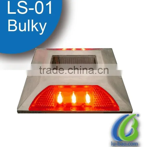 LS-01 Factory Plastic Colorful Reflective Solar LED Road Stud photo-5