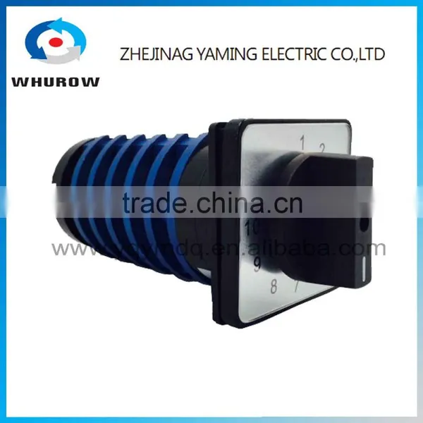 Welding Machine Switch KDHC-32/6*10 CO2 Gas High Voltage Electrical Changeover Rotary Switch 32A 6 Poles 10 Positions