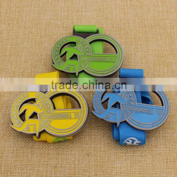 Cheap Gold Silver Bronze Running Medals / Award Medals for Sale