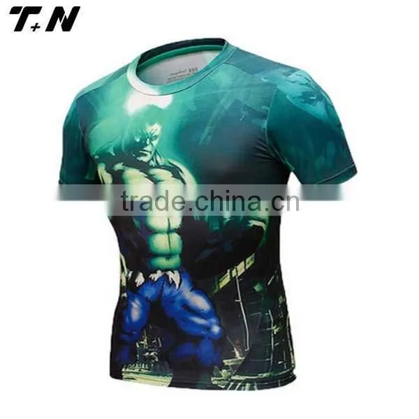 Compression Clothing,mma Rash Guard Shirt photo-3