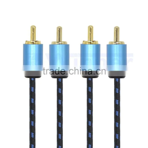 2RCA Stereo Audio Cable - Dual RCA Plug M/M 2 Channel Cable photo-2