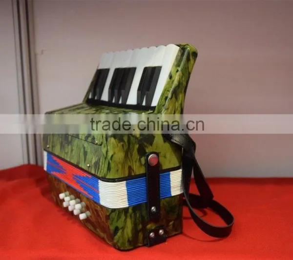 Good Quality New Hot 17-Key 8 Bass Kids Children Mini Small Accordion Educational Musical Instrument Toy Great Gift photo-3