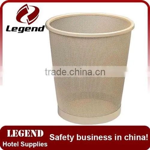 Mesh Style Simple Environmental Stainless Steel Rubbish Bin photo-5