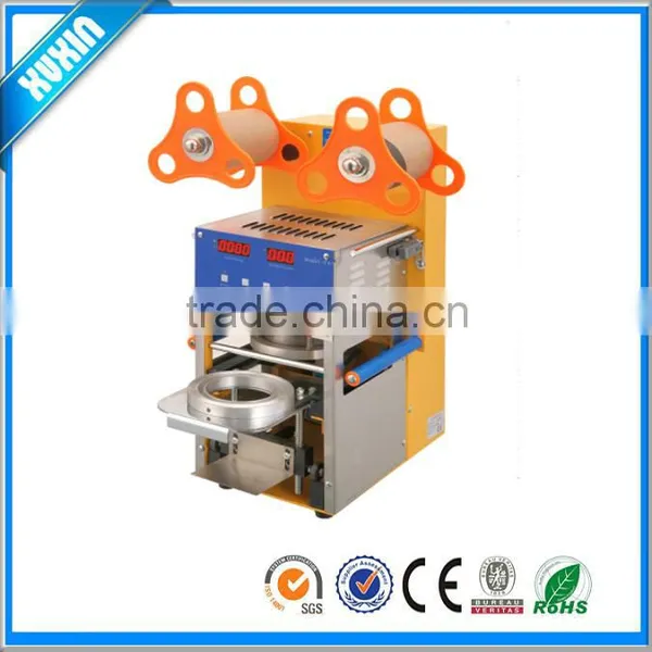 2016 automatic milk cup sealer for milk tea/juicer/bubble tea machine