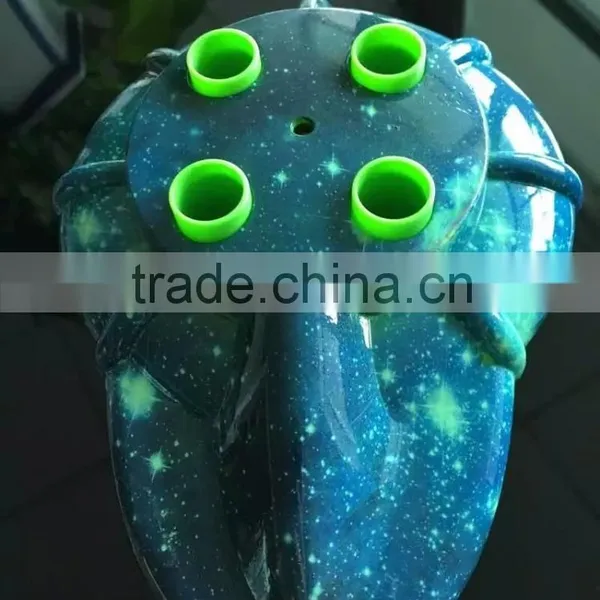Electrical Flying Saucer UFO Bubble Maker , Star Artwork photo-2