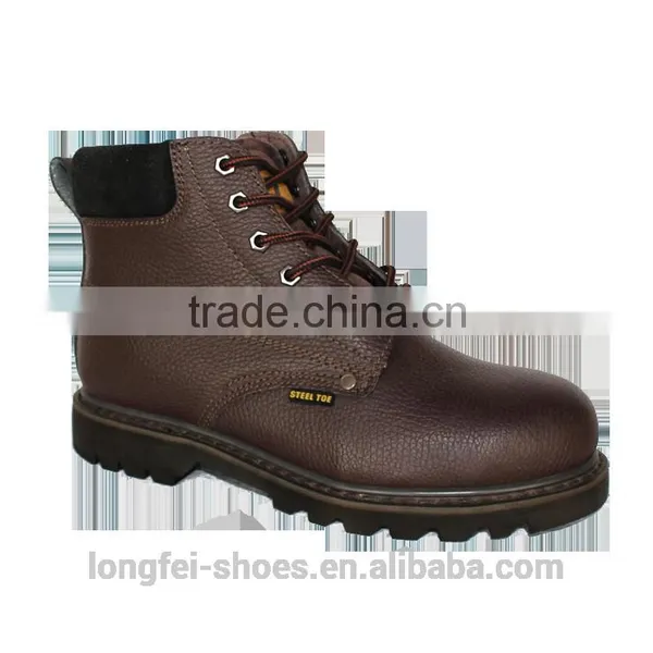 Goodyear Welted Cow Split Leather Safety Shoes