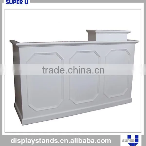 Retail Shop Wood Counter Display Modern Clothing Store Display Counter photo-2