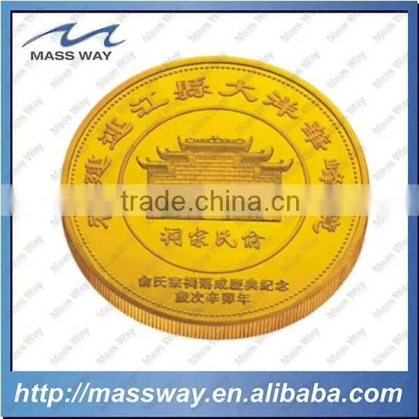 Souvenir Old Color Custom Collection 3D Antique Brass Coin photo-6
