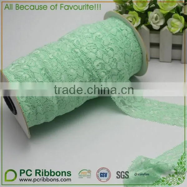 Wholesale Red Soft Lace Fabric Stores in China photo-2