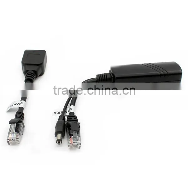 Support 10/100Mbps Data Transmission 100m for Cctv Camera Poe Splitter YJS-POE100M photo-4