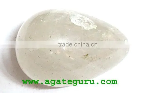 Crystal Quartz Eggs : Wholesale Gemstone