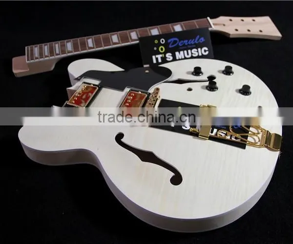 Wholesale Made In China Custom Design Unfinished Diy Guitar Kit photo-5