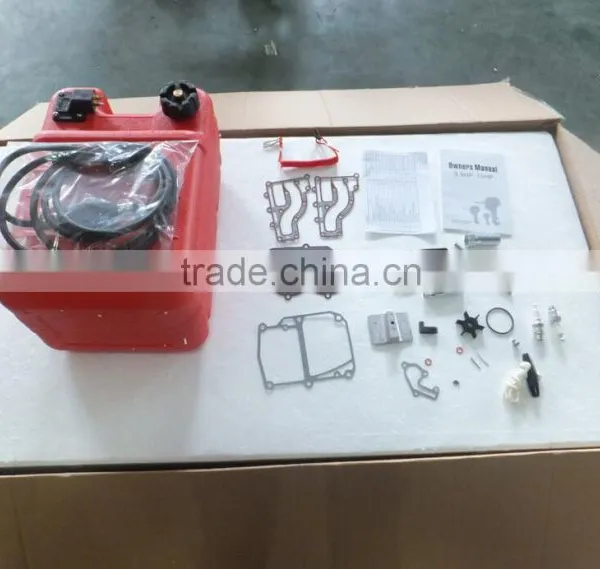 High Quality 2 Stroke Hot Sale Boat Engines Motor Boat 9.9hp to Brazil photo-2