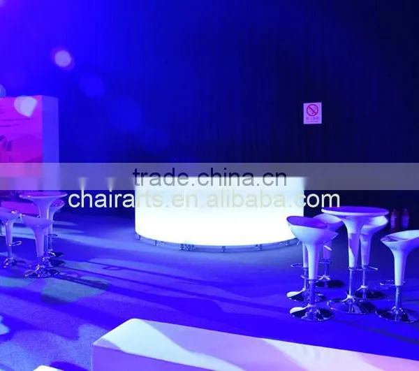 New Acrylic Illuminated Led Glow Bar Table photo-2