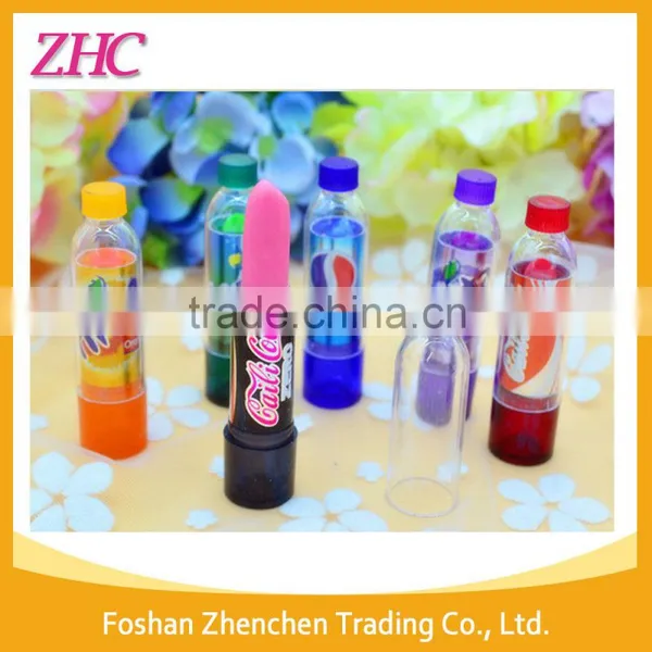 Cola Shape Cute Tube Magic Lip Balm Color Change Lipstick 24pcs per Lot Moisture Lip Balm photo-6