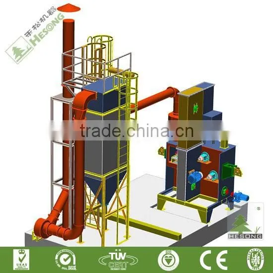 CE Approved Rebar Rust Removing Machine / Rod Oxide Shot Blasting Cleaning Machine photo-6