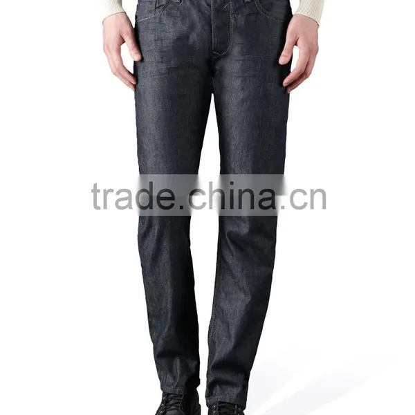 Mens Fashion Denim Korean Style Skinny Jeans Casual Denim Straight Leg Jeans for Men Men's Loose Fit Five Pockets Jeans photo-4