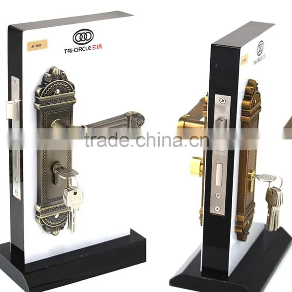 TRI-CIRCLE Zinc Alloy Handle Door Lock, Door Lock With Handle ,door Locks and Handle Lock Set photo-6
