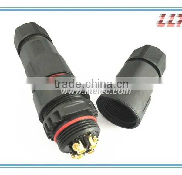 IP67 Field Assembly 4 Pin Screw Terminal Cable Connector photo-3