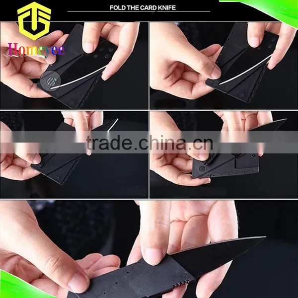 Climbing Camping Outdoor Tools Wallet Card Package Credit Card Knife photo-4
