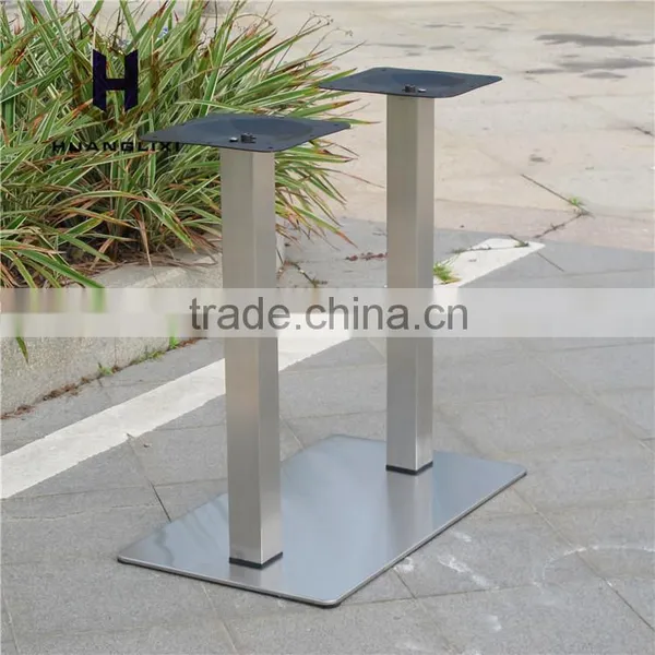 4 People Stainless Steel Table Leg Stainless Steel Chassis Restaurant Table Frame Coffee Room Leisure Clubs Legs photo-4