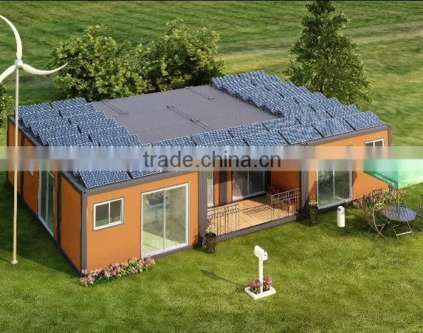 2016 Designed Prefabricated House Personal Villa Modular House Using Solar Power System photo-2