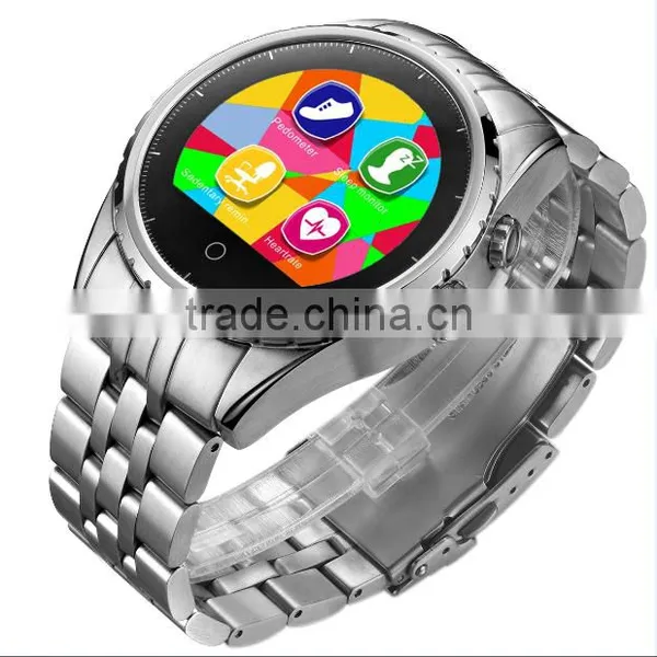 2016 Luxury Design Business Intelligent Wristwatch / Sport Bluetooth Smart Watch