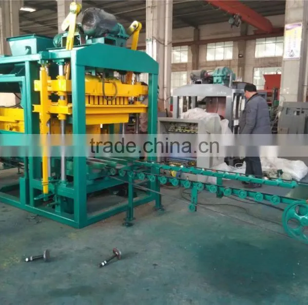 QTJ4-25 Cement Paver Block Making Machine Production Line/automatic Concrete Block Machine photo-3