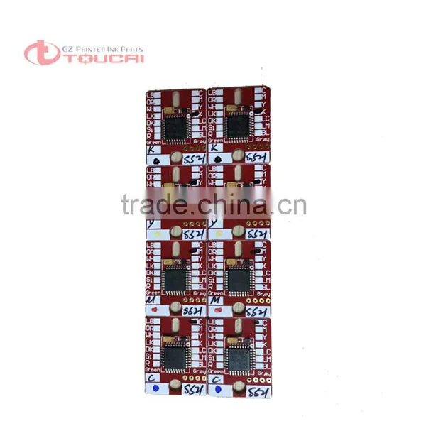 CMYK 4 Color/set Compatible For JV33 JV5 CJV30 JV3 Printing Machine Mimaki Permanent SS21 Chip