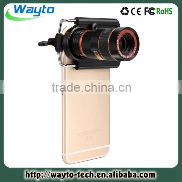 Manufacturer Of Wide Angle Lens 8X Zoom Mobile Phone Telephoto Lens for Iphone Lens for Phone