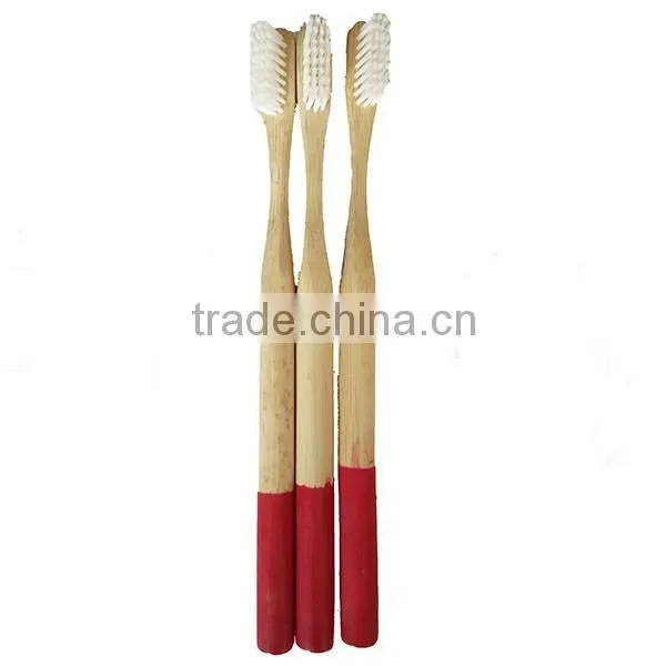 Natural Colourful Bamboo Toothbrush photo-4