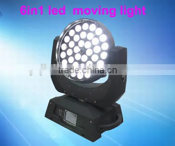 Promotional High Power 36*15w Disco Light 5in1 Rgbw Dmx Zoom Wash Beam Led Moving Head photo-5