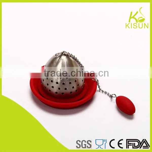 Stainless Steel&silicone Mesh Tea Ball Infuser