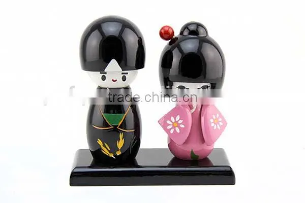 Wooden Fashion Doll With Japanese Style Made in China for Gifts photo-2
