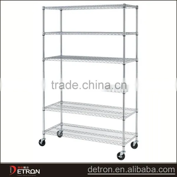 Easy Assemble DIY Metal Wire Shelf Rack photo-6